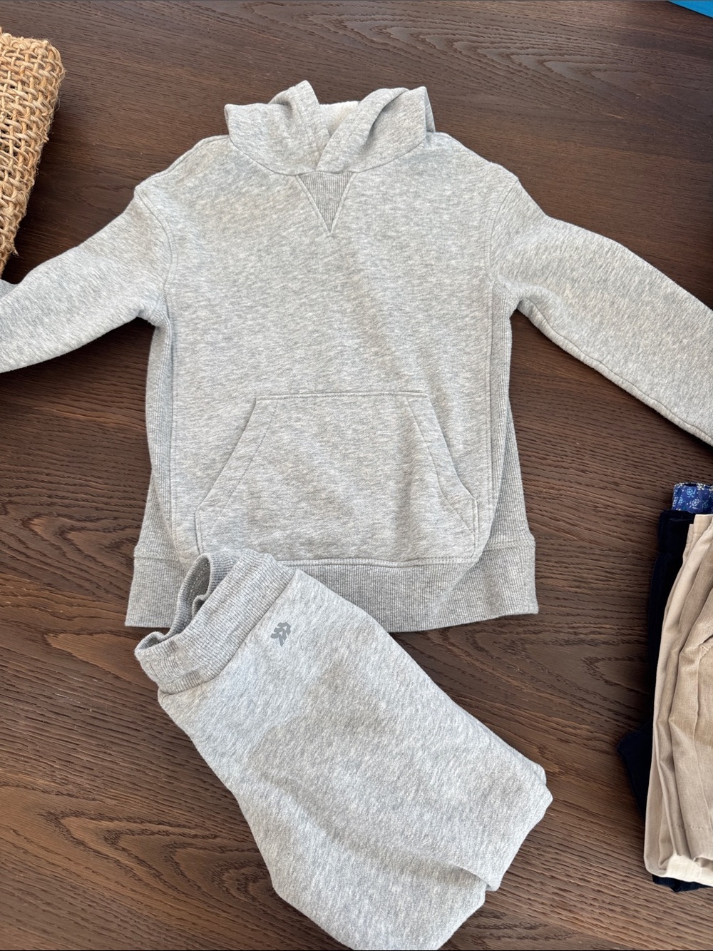 all in motion Boys Gray Hooded Sweatshirt & Sweatpants Set